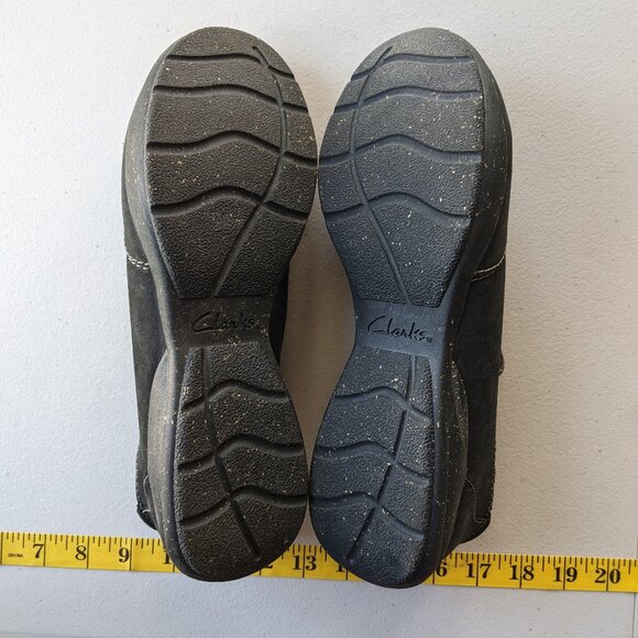 Clark chunky oxford shoes with removeable insoles - Picture 5 of 11